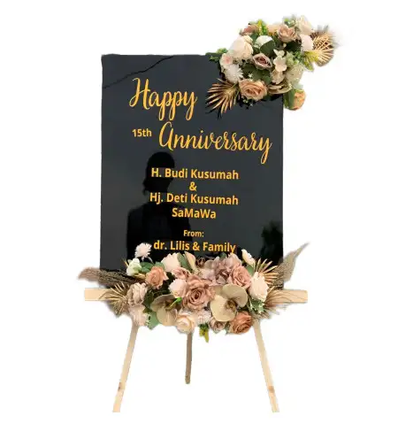 Papan Bunga Akrilik Dayan Peken